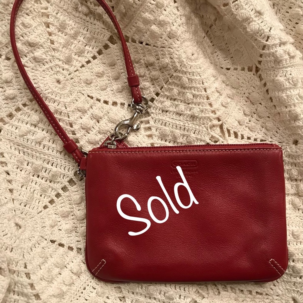 New Coach Wristlet